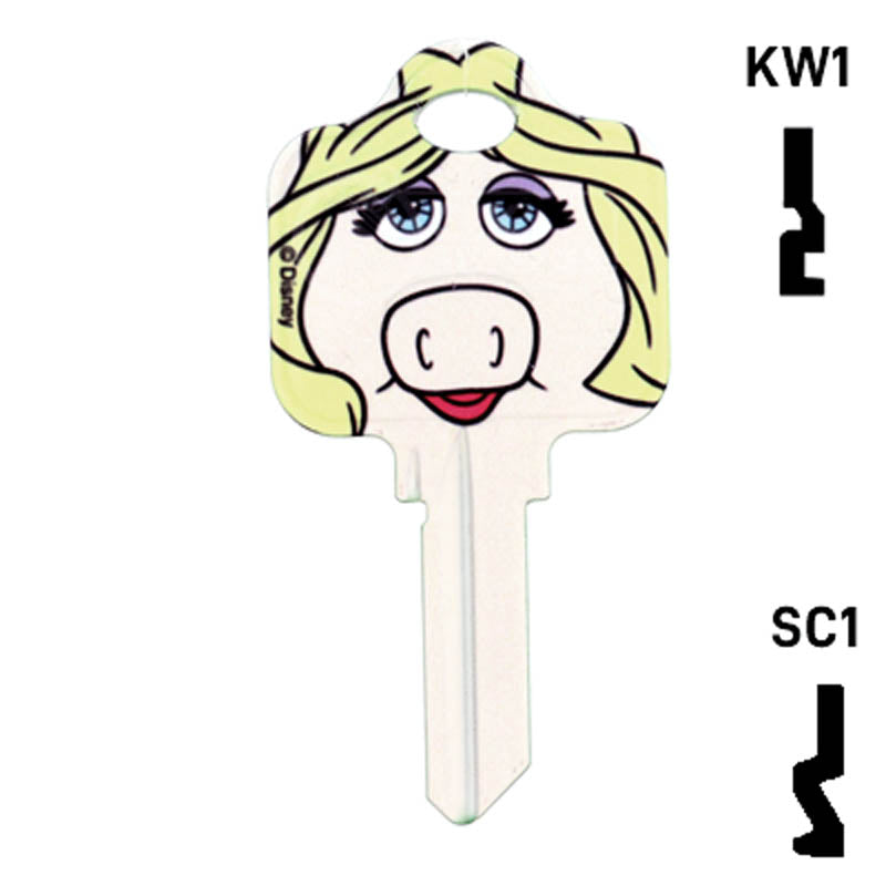 Happy Keys- Kermit Key (Choose Keyway) Residential-Commercial Key Howard Keys