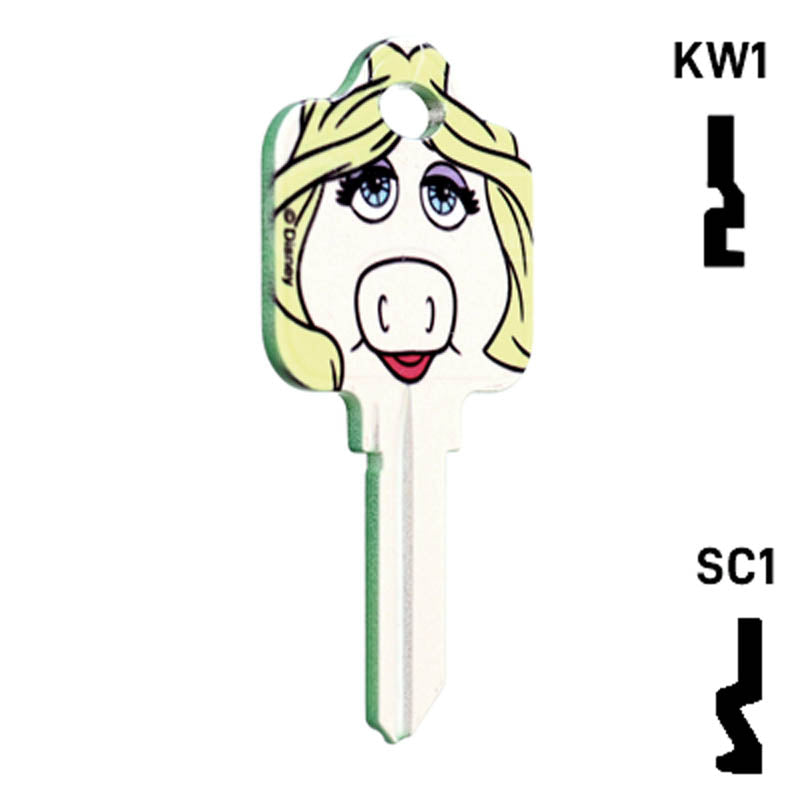 Happy Keys- Kermit Key (Choose Keyway) Residential-Commercial Key Howard Keys