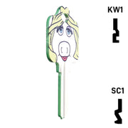 Happy Keys- Kermit Key (Choose Keyway) Residential-Commercial Key Howard Keys