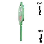 Happy Keys- Kermit Key (Choose Keyway) Residential-Commercial Key Howard Keys