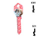 Happy Keys- Kittens Key (Choose Keyway) Residential-Commercial Key Howard Keys