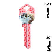 Happy Keys- Kittens Key (Choose Keyway) Residential-Commercial Key Howard Keys