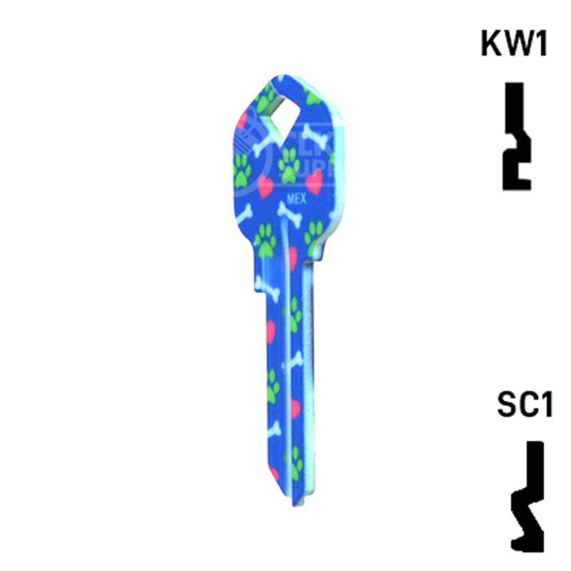 Happy Keys- Labrador Retriever Key (Choose Keyway) Residential-Commercial Key Howard Keys