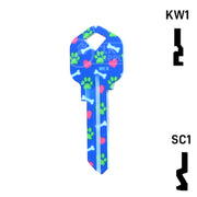 Happy Keys- Labrador Retriever Key (Choose Keyway) Residential-Commercial Key Howard Keys