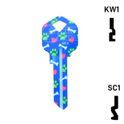 Happy Keys- Labrador Retriever Key (Choose Keyway) Residential-Commercial Key Howard Keys