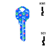 Happy Keys- Labrador Retriever Key (Choose Keyway) Residential-Commercial Key Howard Keys