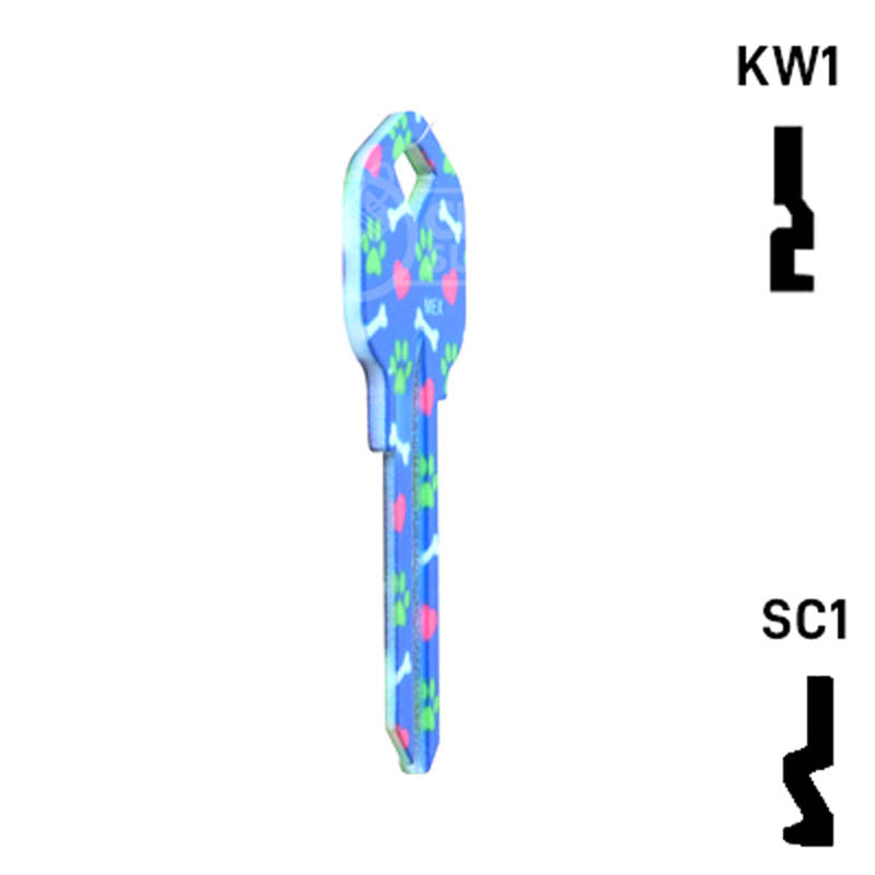 Happy Keys- Labrador Retriever Key (Choose Keyway) Residential-Commercial Key Howard Keys