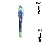 Happy Keys- Labrador Retriever Key (Choose Keyway) Residential-Commercial Key Howard Keys
