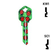 Happy Keys- Ladybugs Key (Choose Keyway) Residential-Commercial Key Howard Keys