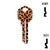 Happy Keys- Leopard Key (Choose Keyway) Residential-Commercial Key Howard Keys