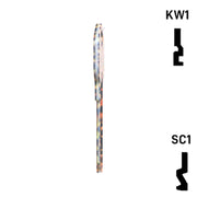 Happy Keys- Leopard Key (Choose Keyway) Residential-Commercial Key Howard Keys