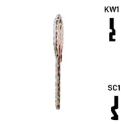 Happy Keys- Leopard Key (Choose Keyway) Residential-Commercial Key Howard Keys