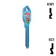 Happy Keys- Love Key (Choose Keyway) Residential-Commercial Key Howard Keys