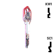 Happy Keys- Maine Coon Key (Choose Keyway) Residential-Commercial Key Howard Keys