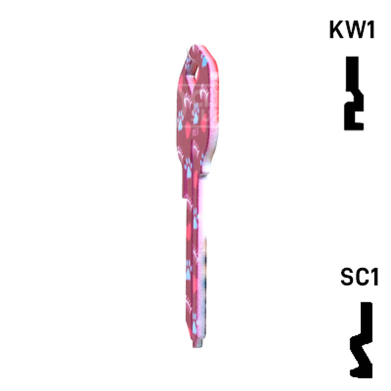 Happy Keys- Maine Coon Key (Choose Keyway) Residential-Commercial Key Howard Keys
