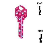 Happy Keys- Maine Coon Key (Choose Keyway) Residential-Commercial Key Howard Keys