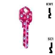 Happy Keys- Maine Coon Key (Choose Keyway) Residential-Commercial Key Howard Keys
