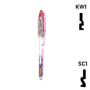 Happy Keys- Maine Coon Key (Choose Keyway) Residential-Commercial Key Howard Keys
