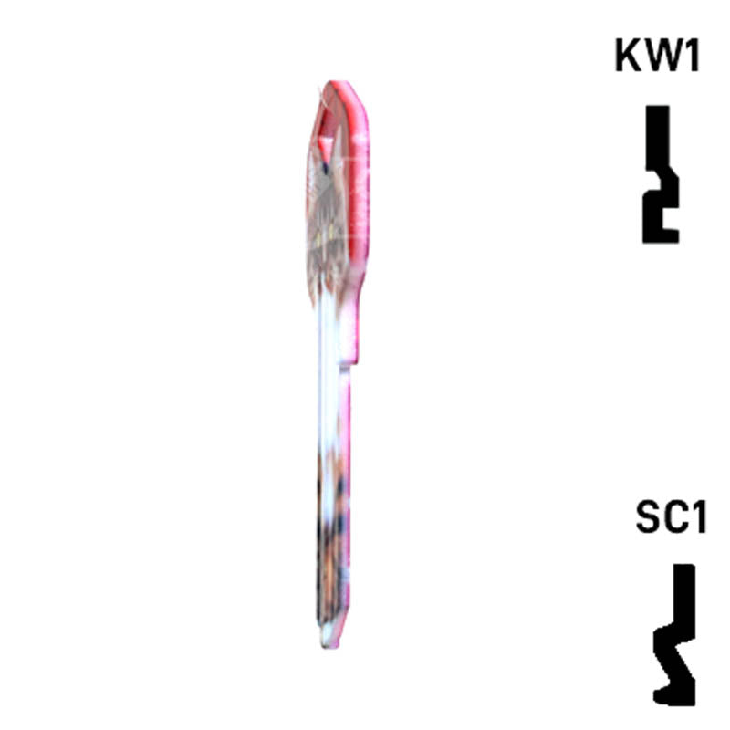 Happy Keys- Maine Coon Key (Choose Keyway) Residential-Commercial Key Howard Keys