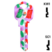 Happy Keys- Mexican Flag Key (Choose Keyway) Residential-Commercial Key Howard Keys