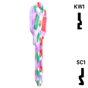 Happy Keys- Mexican Flag Key (Choose Keyway) Residential-Commercial Key Howard Keys