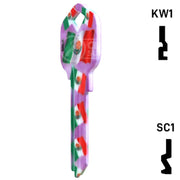 Happy Keys- Mexican Flag Key (Choose Keyway) Residential-Commercial Key Howard Keys