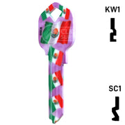 Happy Keys- Mexican Flag Key (Choose Keyway) Residential-Commercial Key Howard Keys