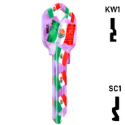 Happy Keys- Mexican Flag Key (Choose Keyway) Residential-Commercial Key Howard Keys