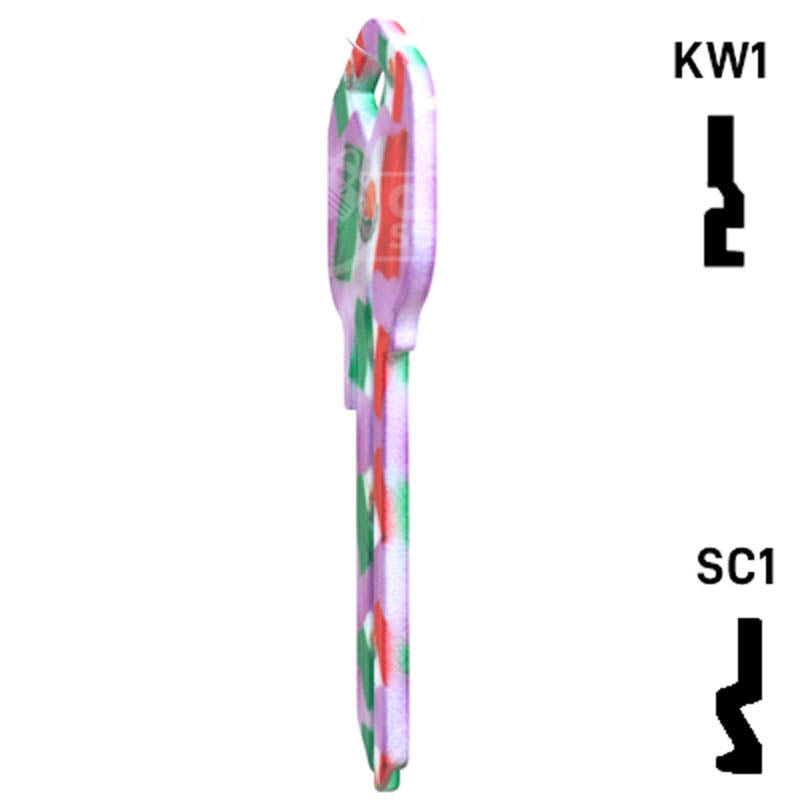 Happy Keys- Mexican Flag Key (Choose Keyway) Residential-Commercial Key Howard Keys