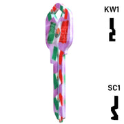 Happy Keys- Mexican Flag Key (Choose Keyway) Residential-Commercial Key Howard Keys