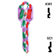 Happy Keys- Mexican Flag Key (Choose Keyway) Residential-Commercial Key Howard Keys