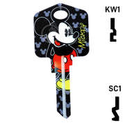 Happy Keys- Mickey Mouse Key (Choose Keyway) Residential-Commercial Key Howard Keys