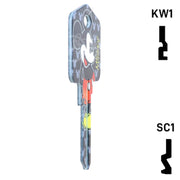 Happy Keys- Mickey Mouse Key (Choose Keyway) Residential-Commercial Key Howard Keys