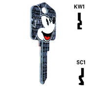 Happy Keys- Mickey Mouse Key (Choose Keyway) Residential-Commercial Key Howard Keys