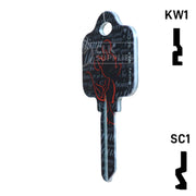 Happy Keys- Minnie Mouse Key (Choose Keyway) Residential-Commercial Key Howard Keys