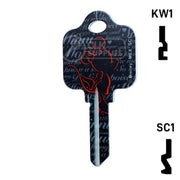 Happy Keys- Minnie Mouse Key (Choose Keyway) Residential-Commercial Key Howard Keys