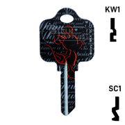 Happy Keys- Minnie Mouse Key (Choose Keyway) Residential-Commercial Key Howard Keys