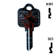 Happy Keys- Minnie Mouse Key (Choose Keyway) Residential-Commercial Key Howard Keys