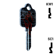 Happy Keys- Minnie Mouse Key (Choose Keyway) Residential-Commercial Key Howard Keys