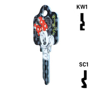 Happy Keys- Minnie Mouse Key (Choose Keyway) Residential-Commercial Key Howard Keys