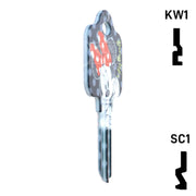 Happy Keys- Minnie Mouse Key (Choose Keyway) Residential-Commercial Key Howard Keys