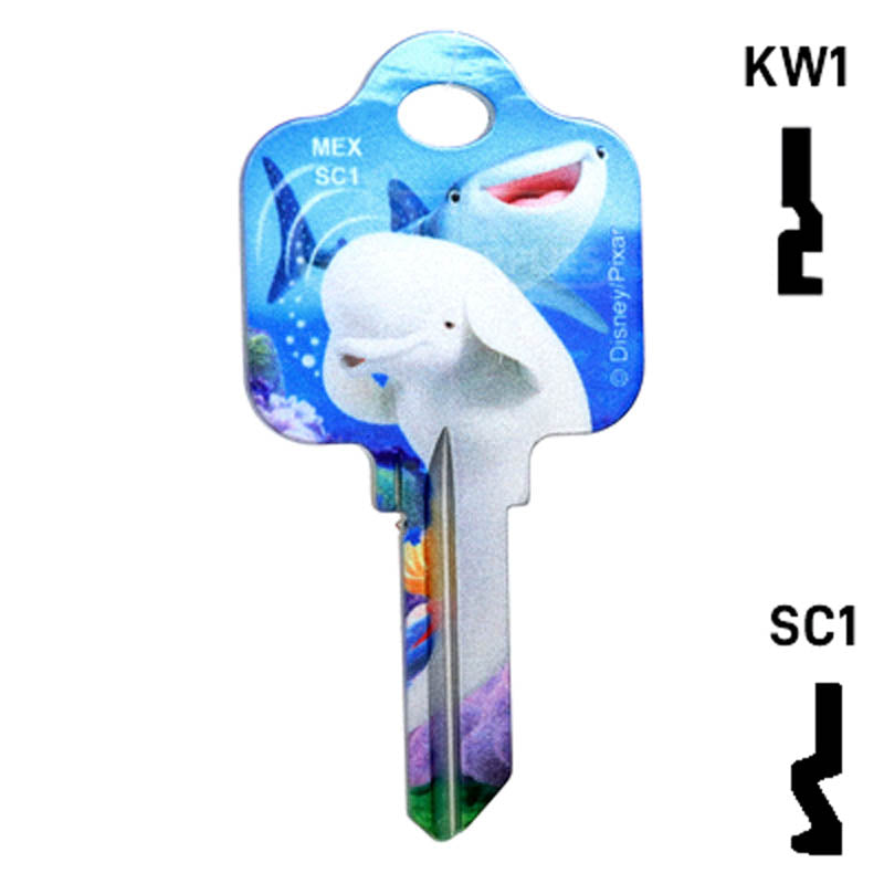 Happy Keys- Nemo Key (Choose Keyway) Residential-Commercial Key Howard Keys