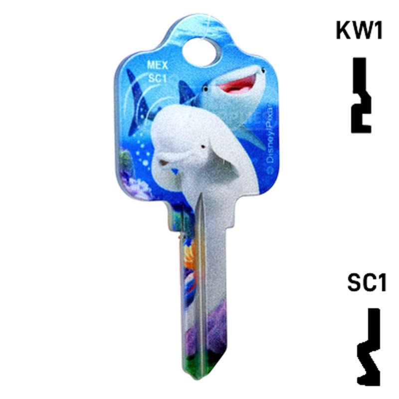 Happy Keys- Nemo Key (Choose Keyway) Residential-Commercial Key Howard Keys