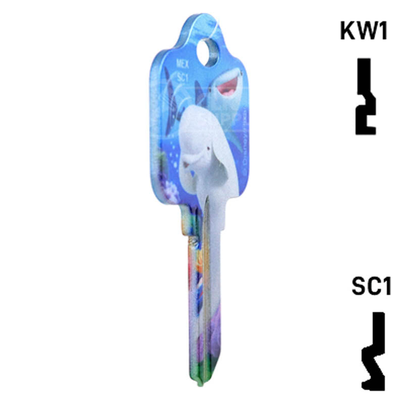 Happy Keys- Nemo Key (Choose Keyway) Residential-Commercial Key Howard Keys
