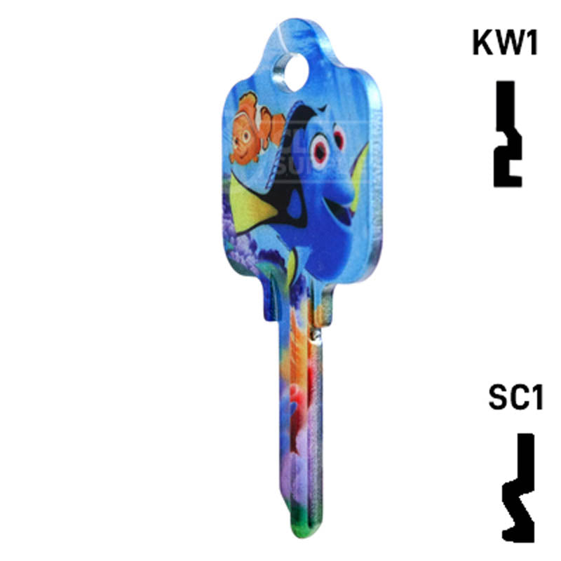 Happy Keys- Nemo Key (Choose Keyway) Residential-Commercial Key Howard Keys