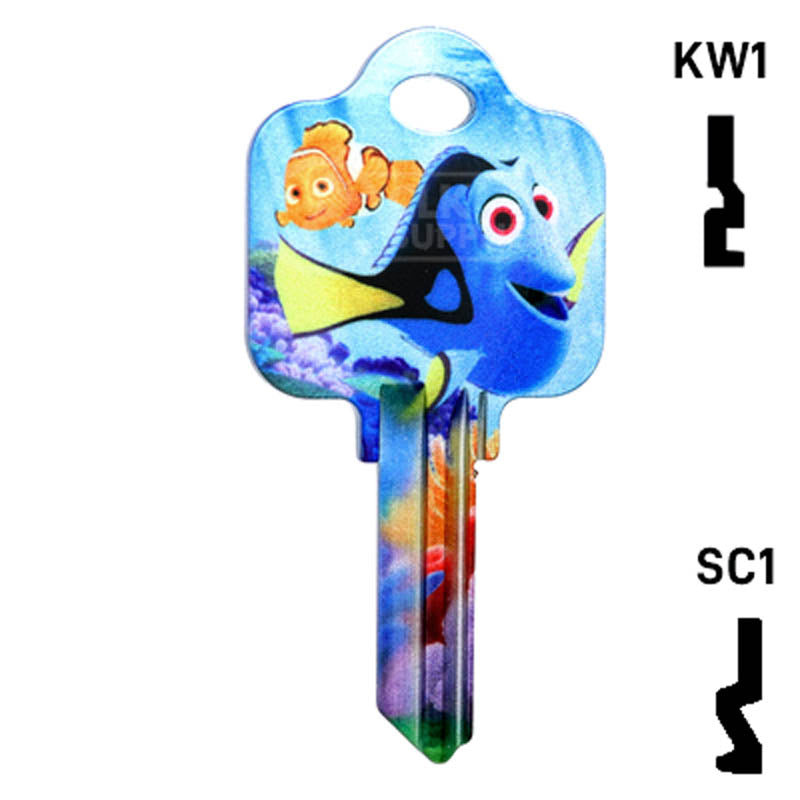 Happy Keys- Nemo Key (Choose Keyway) Residential-Commercial Key Howard Keys