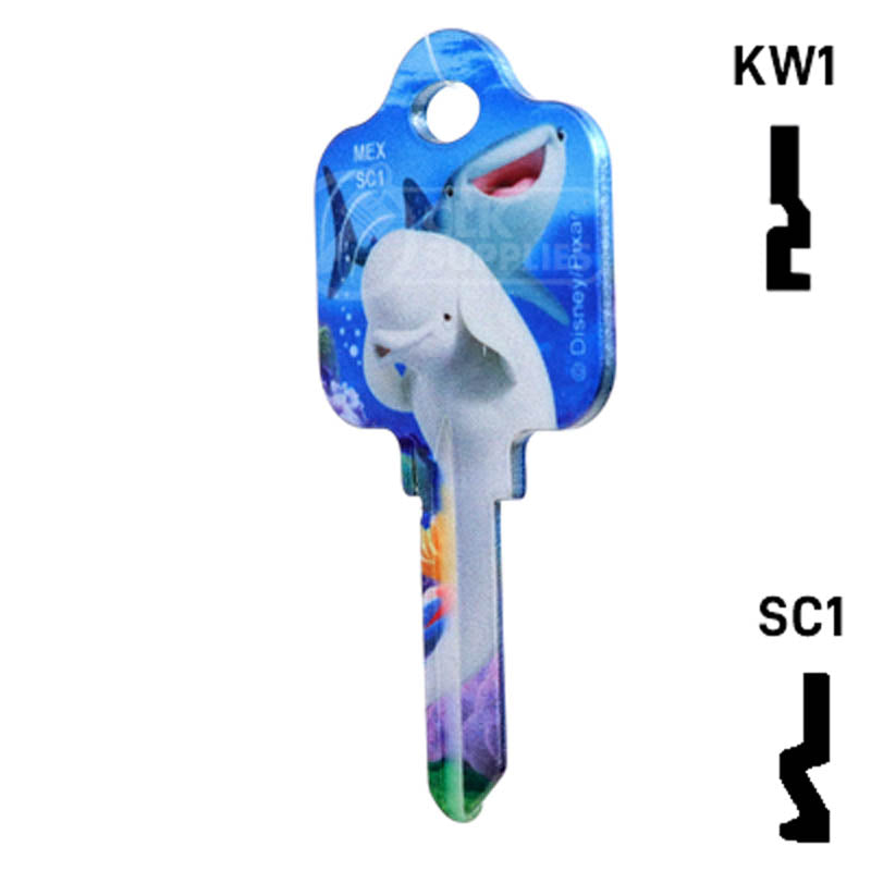 Happy Keys- Nemo Key (Choose Keyway) Residential-Commercial Key Howard Keys