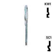Happy Keys- Pine Camouflage Key (Choose Keyway) Residential-Commercial Key Howard Keys