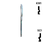 Happy Keys- Pine Camouflage Key (Choose Keyway) Residential-Commercial Key Howard Keys