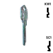 Happy Keys- Pine Camouflage Key (Choose Keyway) Residential-Commercial Key Howard Keys